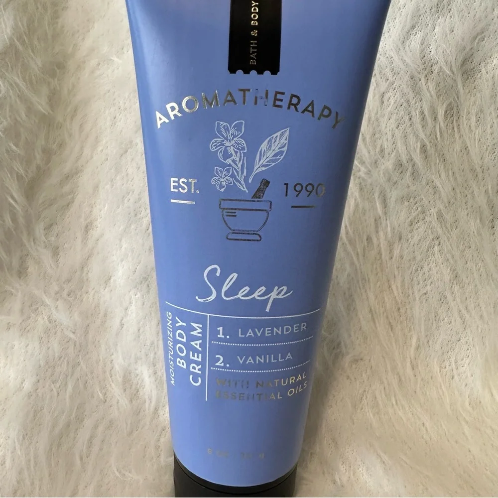Bath and &‎ Body Works Aromatherapy sleep lavender vanilla body cream